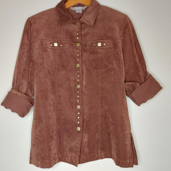 Soft corduroy shirt - 6P - Picture 5 of 8